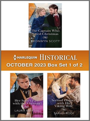 cover image of Harlequin Historical October 2023--Box Set 1 of 2